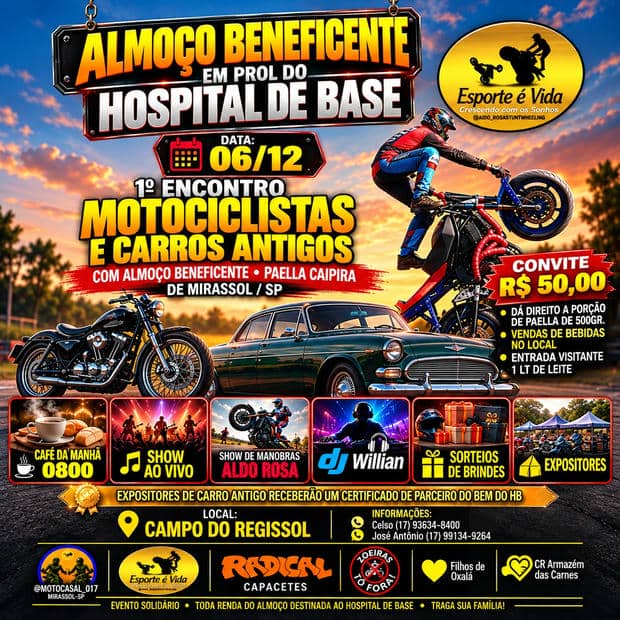 Flyer do evento